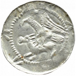 Władysław II Wygnaniec (1138-1146), denar - Orzeł i Zając, GWIAZDA, Kraków