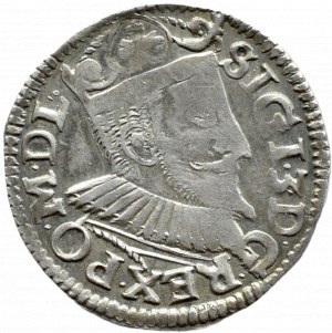 Sigismund III Vasa, trojak 1595 IF, SIGI 3, Poznań