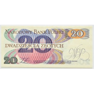 PRL, R. Traugutt, 20 złotych 1982, seria AD, PCG 67 EPQ