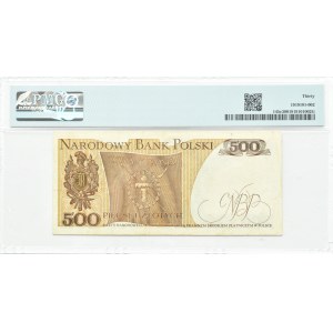 PRL, T. Kościuszko, 500 złotych 1979, seria BY, Warszawa, PMG 30