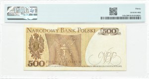 PRL, T. Kosciuszko, 500 gold 1979, BY series, Warsaw, PMG 30