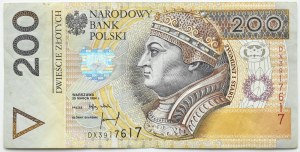 III RP, Sigismund I the Old, 200 gold 1994, DX series - RARE