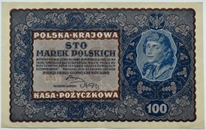 Second Republic, 100 marks 1919, 1st series L, rare