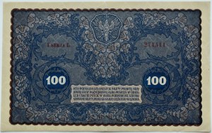 Second Republic, 100 marks 1919, 1st series L, rare