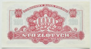 People's Poland, Lublin series, 100 zloty 1944, reprint from 1974