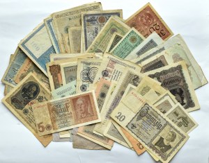 Germany, interwar period (1918-1939), flight of various banknotes (1)
