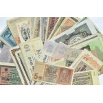 Niemcy, okres międzywojenny (1918-1939), lot różnych banknotów (2)