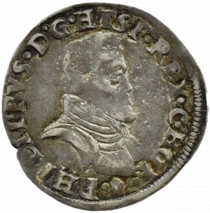 Spanish Netherlands (Holland), Philip II, 1/10 Filipsdaalder (1/10 Ecu) no date, Dordrecht