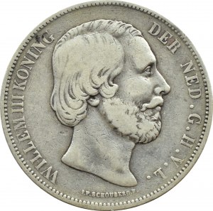 Netherlands, Willem III, 2 1/2 guilders 1870, Utrecht