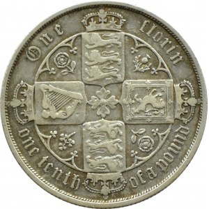 Wielka Brytania, Wiktoria, floren gotycki 1884