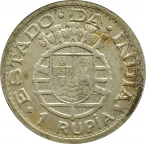 Portuguese India, 1 rupee 1947, Lisbon
