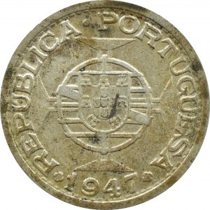 Indie Portugalskie, 1 rupia 1947, Lizbona