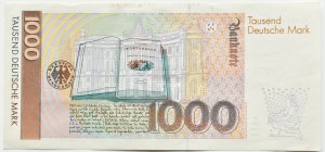 Niemcy, RFN, 1000 marek 1991, seria AA, Frankfurt n/M