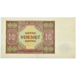RP, 10 złotych 1946, Warszawa, PIĘKNE!