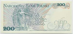 PRL, J. Dabrowski, 200 zloty 1976, H series, Warsaw, UNC