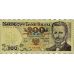 PRL, J. Dąbrowski, 200 złotych 1976, seria H, Warszawa, UNC