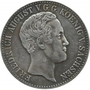 Niemcy, Saksonia, Fryderyk August II, talar 1838 G, Drezno
