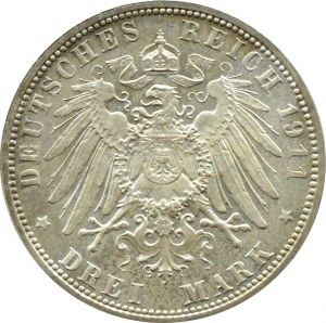 3 marks 1911, Luitpold, Munich