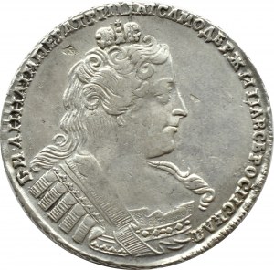 Russia, Anna Ivanovna, ruble 1733, Kadashevsky Monetny Dvor Moscow
