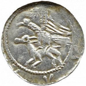 Władysław II Wygnaniec (1138-1146), denar - Orzeł i Zając, GWIAZDA, Kraków