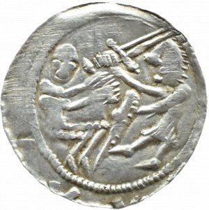 Władysław II Wygnaniec (1138-1146), denarius - Eagle and Hare, STAR, Kraków