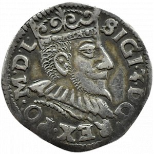 Zygmunt III Waza, trojak 1594 SIGI 3, Poznań