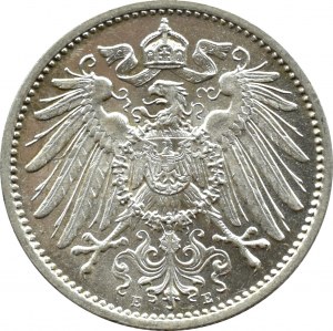 Germany, Empire, 1 mark 1914 E, Muldenhütten, UNC