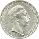 Niemcy, Prusy, Wilhelm II, 3 marki 1909 A, Berlin