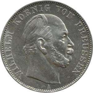 Niemcy, Prusy, Wilhelm I, talar 1871 A, Berlin