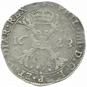 Spanish Netherlands, Brabant, Philip IV, patagon 1623, Antwerp