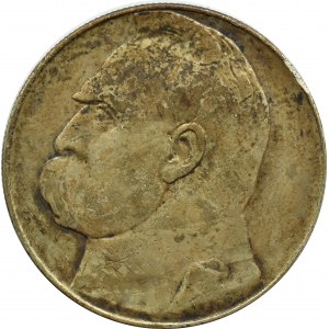 II RP, Józef Piłsudski, 10 złotych 1934, Warszawa, rzadszy rocznik