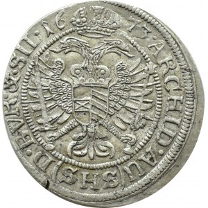 Śląsk, Leopold I, 6 krajcarów 1673 SHS, Wrocław