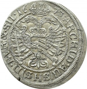 Silesia, Leopold I, 6 krajcars 1673 SHS, Wrocław