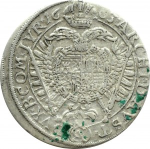 Austria, Leopold I Habsburg, 15 krajcars 1663 CA, Vienna