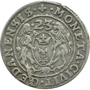 Zygmunt III Waza, ort 1623 PR●, Gdańsk