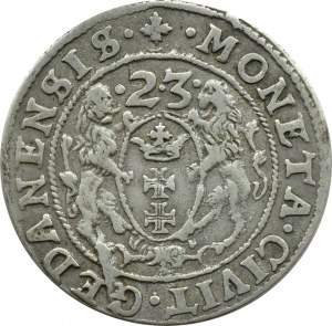 Sigismund III Vasa, ort 1623 PR●, Gdansk.