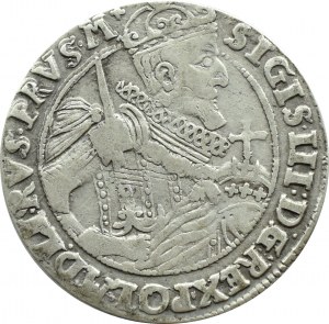 Sigismund III Vasa, ort 1623 PRVS●M, Bydgoszcz NEW TYPE OF POPIERSIA