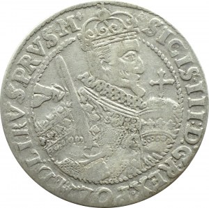 Sigismund III Vasa, ort 1623 PRVS●M, Bydgoszcz OLD POPIERSIA TYPE