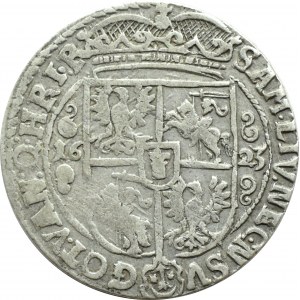 Zygmunt III Waza, ort 1623 PRV:M, Bydgoszcz STARSZY TYP POPIERSIA