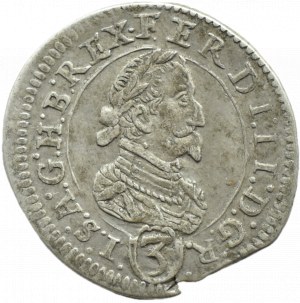 Austria, Ferdinand II Habsburg, 3 krajcars 1624, Graz