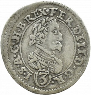 Austria, Ferdinand II Habsburg, 3 krajcars 1625, Graz
