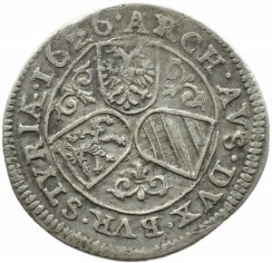 Austria, Ferdinand II Habsburg, 3 krajcars 1626 LARGE POPIERS, Graz