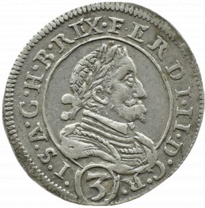 Austria, Ferdinand II Habsburg, 3 krajcars 1628, Graz