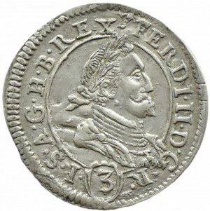 Austria, Ferdinand II Habsburg, 3 krajcars 1633 STYRIÆ, Graz