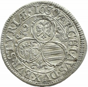Austria, Ferdinand III Habsburg, 3 krajcars 1639, Graz