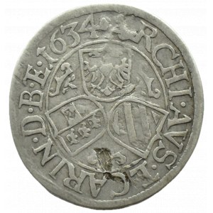 Austria, Ferdinand II Habsburg, 3 krajcars 1634, Sankt Veit