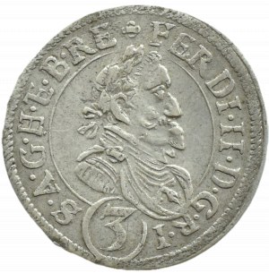 Austria, Ferdinand II Habsburg, 3 krajcars 1636, Sankt Veit