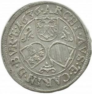 Austria, Ferdinand II Habsburg, 3 krajcars 1636, Sankt Veit