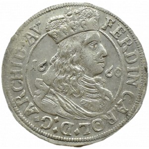 Austria, Tyrol, Ferdynand Karol Habsburg, 3 krajcary 1660, Hall