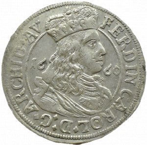 Austria, Tyrol, Ferdinand Karl Habsburg, 3 krajcars 1660, Hall